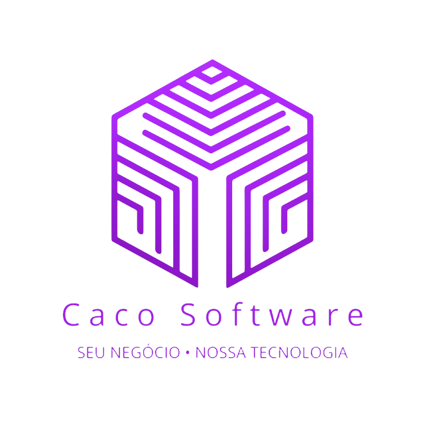 Logo animado da Caco Software